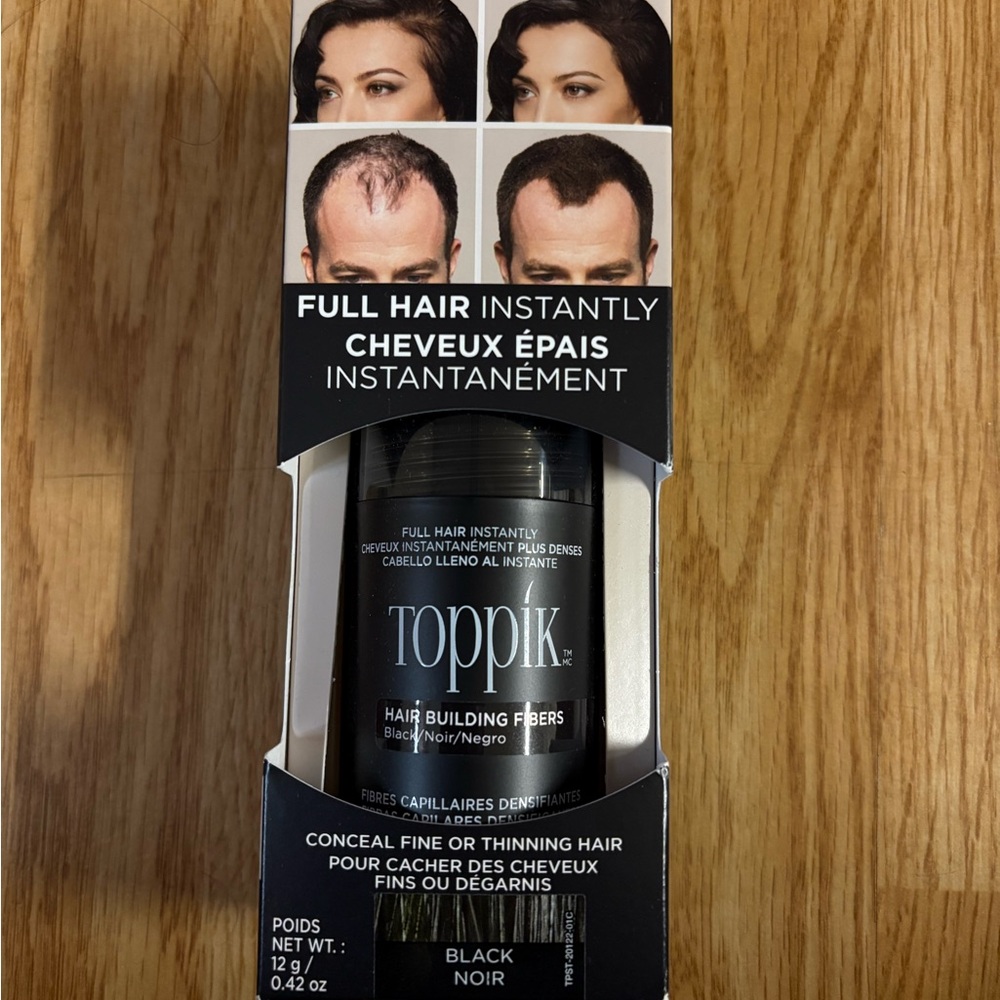 Toppik Black Hair Building Fibers